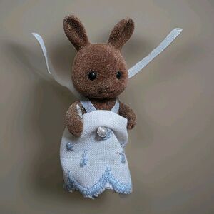 Sylvanian Families Baby Wildwood Brown Rabbit Calico Critter Bunny Vintage